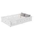 Lit Montessori au Sol Enfant en Bois Massif avec Barrière et Porte – Design Scandinave